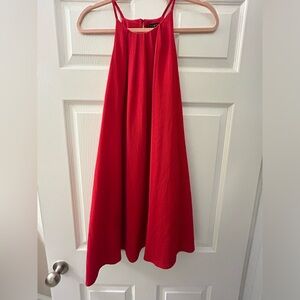 TCEC. Size Medium red mini dress. Tank top.
